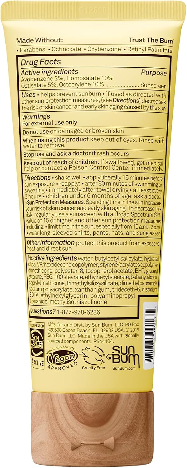 Sun Bum Original SPF 50 Sunscreen Face Lotion - Travel Size - 3 oz - Image 9