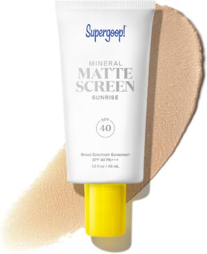Supergoop! Mattescreen Mineral Tinted Face Sunscreen SPF 40