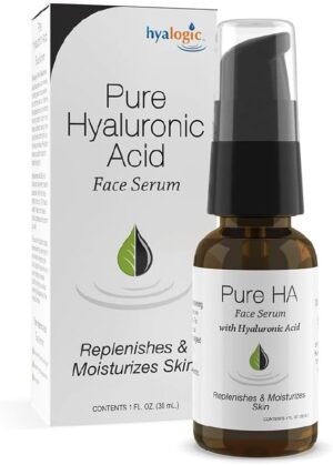 Hyalogic Episilk Pure HA Facial Serum - Face Serum with Hydrating Hyaluronic Acid - Moisturizing Skin Care to Soften & Hydrate the Skin - Non Greasy, Fragrance & Dye Free - 1oz